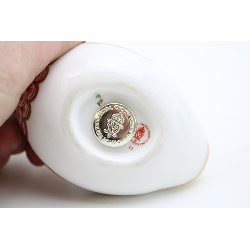 54 - Royal Crown Derby paperweight of a Partridge, first quality with gold stopper.