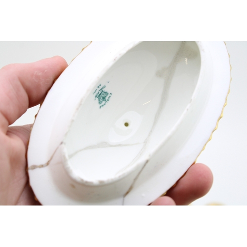 8 - A collection of early ceramics to include Coalport two handled landscape vase, Collingwood Bros pair... 