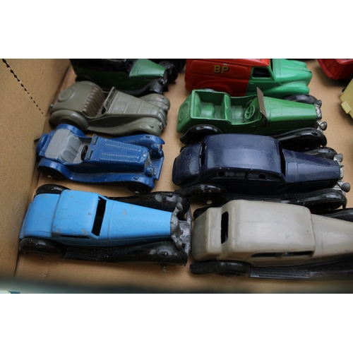 61 - A collection of vintage Dinky Toys to include Dinky 470 Austin 