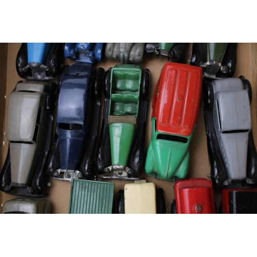 61 - A collection of vintage Dinky Toys to include Dinky 470 Austin 