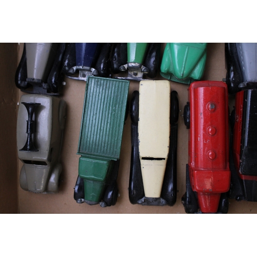 61 - A collection of vintage Dinky Toys to include Dinky 470 Austin 