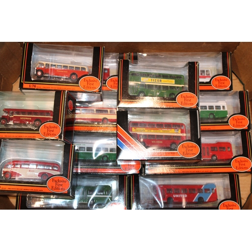 A collection of boxed Gilbow 'Exclusive First Editions' 1:76 coaches ...