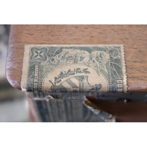 295 - A vintage Flor de Tabacos de Partagas Habana Super Cabinet Selection box No. 1 for 100 cuban cigars ... 