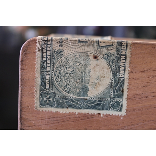 295 - A vintage Flor de Tabacos de Partagas Habana Super Cabinet Selection box No. 1 for 100 cuban cigars ... 