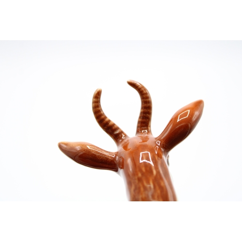 56 - Beswick Springbok 1048 (left antler repaired).