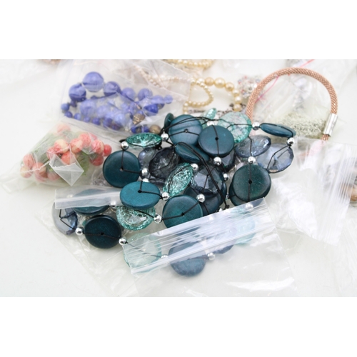 184 - A group of silver, jewellery comprising a necklace set with purple and white fluorite and marcasite,... 