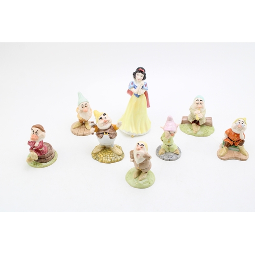 193 - Royal Doulton Snow White and the Seven Dwarfs (7 - dwarfs boxed).