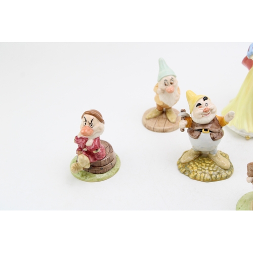 193 - Royal Doulton Snow White and the Seven Dwarfs (7 - dwarfs boxed).