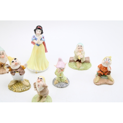 193 - Royal Doulton Snow White and the Seven Dwarfs (7 - dwarfs boxed).