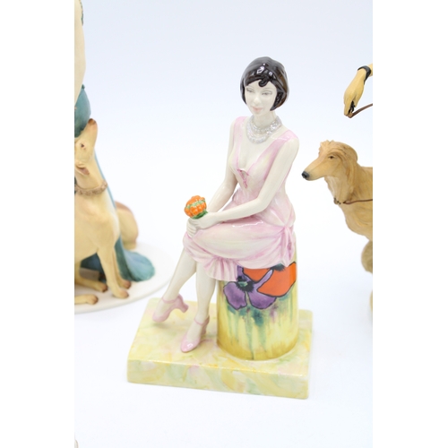 196 - Boxed Royal Doulton figures to include Humpty Dumpty, Stephanie, Precious Moments, limited edition o... 