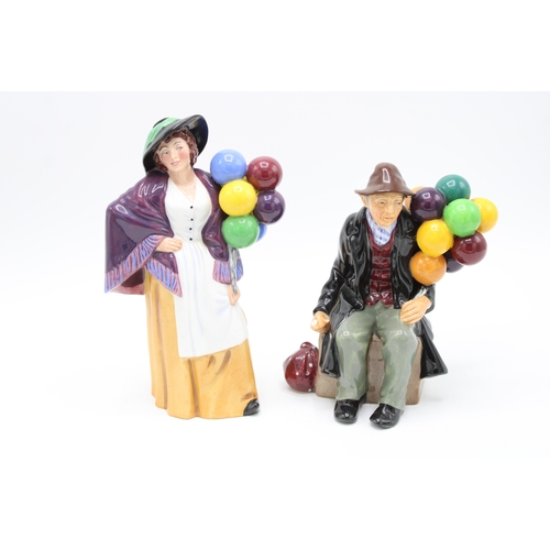 205 - Royal Doulton figures The Balloon Man HN1954 and Balloon Lady HN2935 (2).