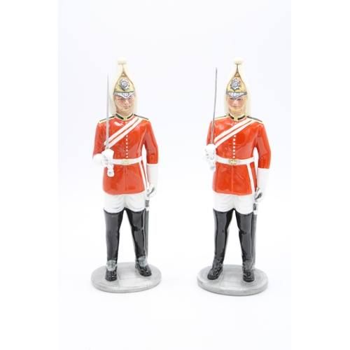 218 - Two Royal Doulton figures The Lifeguard HN2781