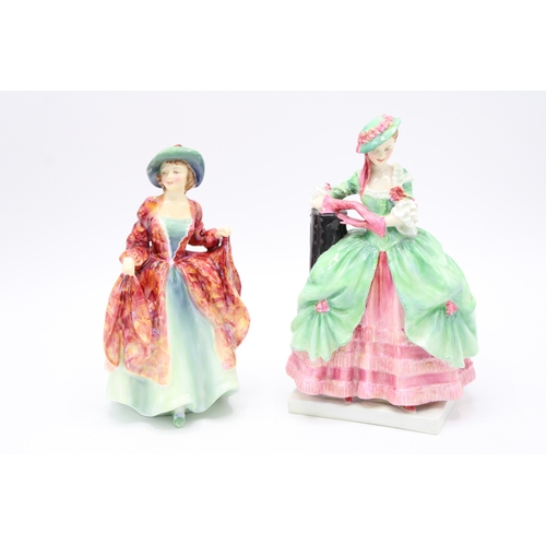 221 - Royal Doulton Kate Hardcastle HN1719 together with Margaret HN1989 (2)