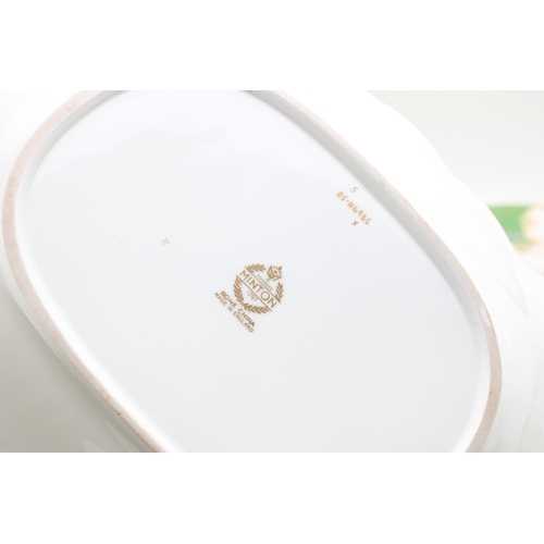 264 - A collection of 19th century and 20th century Minton plates and serving plates, (Qty).