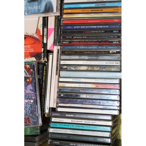 298 - A quantity of music compact discs / CDs to include Billie Holiday, R.E.M, The Smiths, Status Quo, Me... 