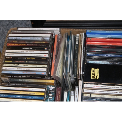 298 - A quantity of music compact discs / CDs to include Billie Holiday, R.E.M, The Smiths, Status Quo, Me... 