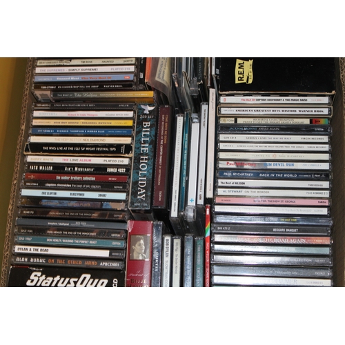 298 - A quantity of music compact discs / CDs to include Billie Holiday, R.E.M, The Smiths, Status Quo, Me... 