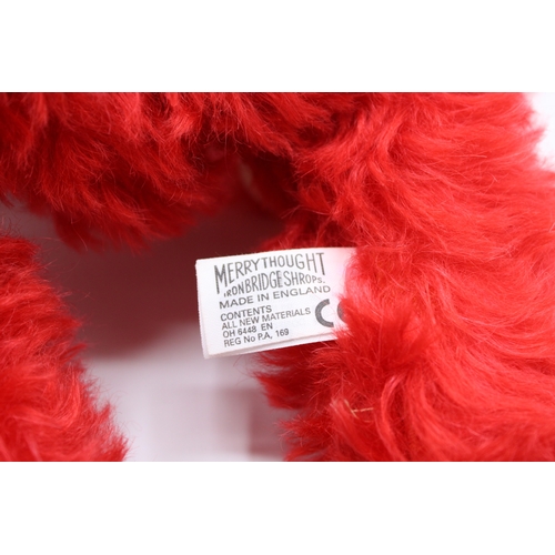334 - Merry Thought prototype teddy bear, Strawberry ADZ16RB, June 06, Made in Ironbridge Shropshire, 41cm... 