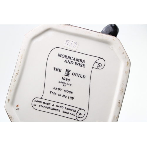 1 - Two Kevin Francis Toby jugs of Eric Morecambe and Charlie Chaplin (2).