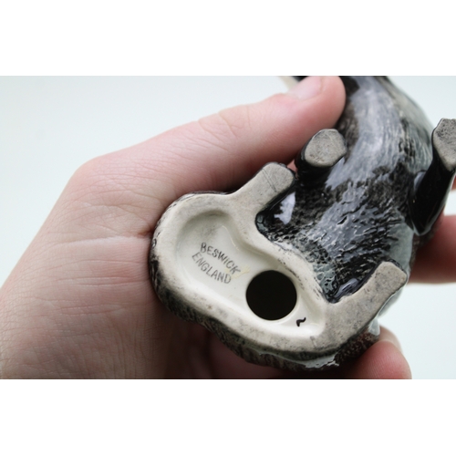 122 - Three Beswick Badgers (3).