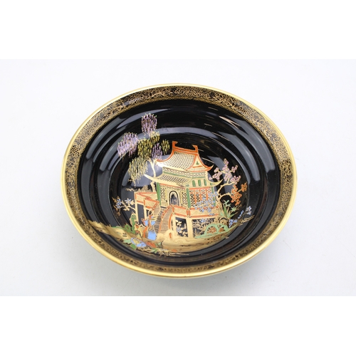 167 - Carlton Ware Pagoda stepped bowl, 18.5cm diameter.