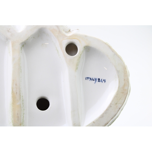 171 - Guiseppe Cappe for Capodimonte 1959 Man Hunter with Dog and Chicken Figurine Group, 26cm tall.