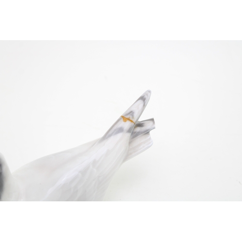 180 - Royal Copenhagen figures of a starling 3270, a black headed gull 1468 (af) and a B&G owl 1800 (3).