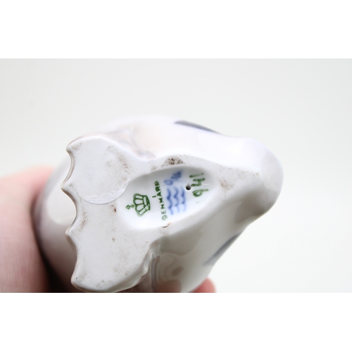 182 - Royal Copenhagen figures to include a standing duck 1941, a penguin 3003, a settling mallard and a B... 