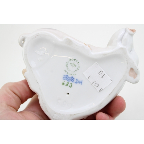 192 - Royal Copenhagen model of two piglets cuddling 683.