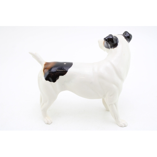 197 - Elite Pottery figure of a Jack Russell, 14cm long.