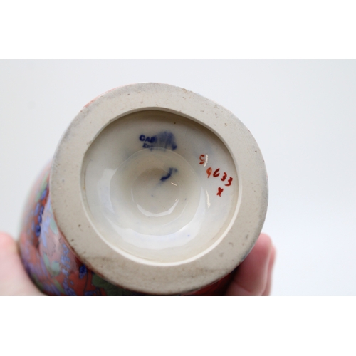 237 - Frederick Rhead for Cauldon, pattern 9633 'Chinese Blossom' circa 1930, 27cm tall.