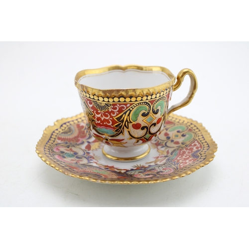 238 - Worcester Flight and Barr, cup and saucer circa 1820, Imari pattern, impressed crown FBB mark, 8.5cm... 