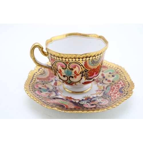 238 - Worcester Flight and Barr, cup and saucer circa 1820, Imari pattern, impressed crown FBB mark, 8.5cm... 