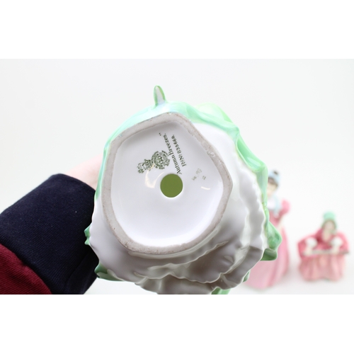 248 - Royal Doulton figures Autumn Breezes Rd 835666, Camellia HN2222 and Bo Peep HN1811, 20cm tall, (3).