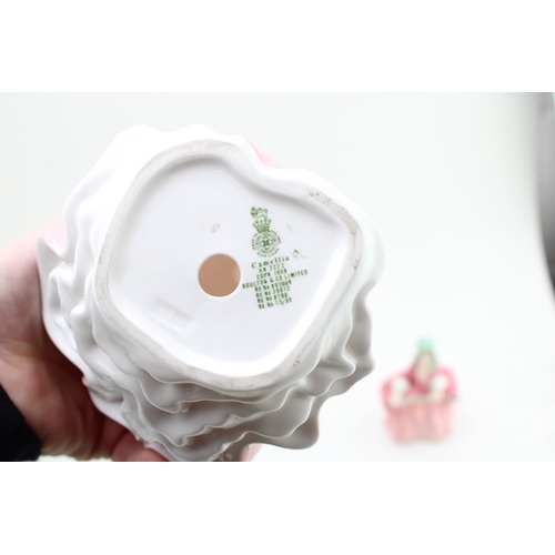 248 - Royal Doulton figures Autumn Breezes Rd 835666, Camellia HN2222 and Bo Peep HN1811, 20cm tall, (3).