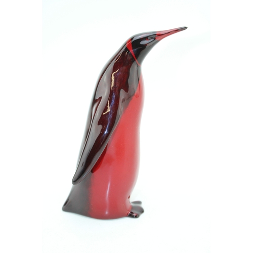 260 - Royal Doulton flambe Emperor Penguin, 15.5cm tall.
