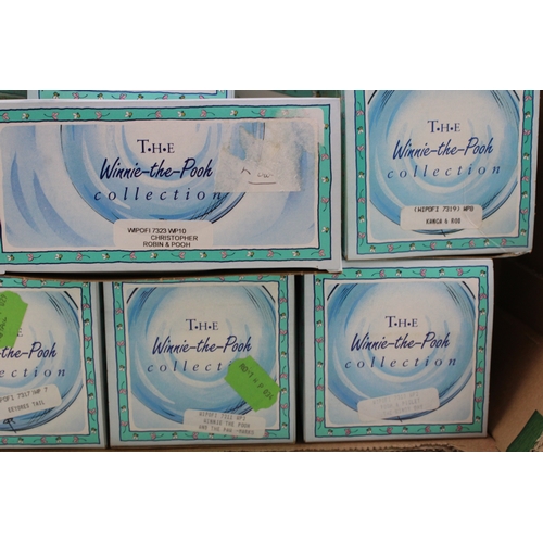 292 - Boxed Royal Doulton Winnie the Pooh figures to include Christopher Robin, Piglet and the Balloon, Po... 