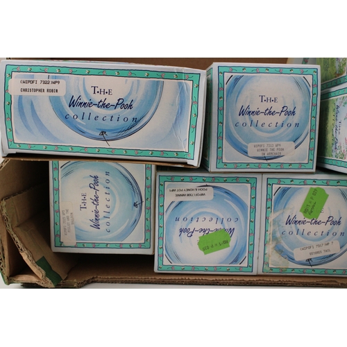 292 - Boxed Royal Doulton Winnie the Pooh figures to include Christopher Robin, Piglet and the Balloon, Po... 