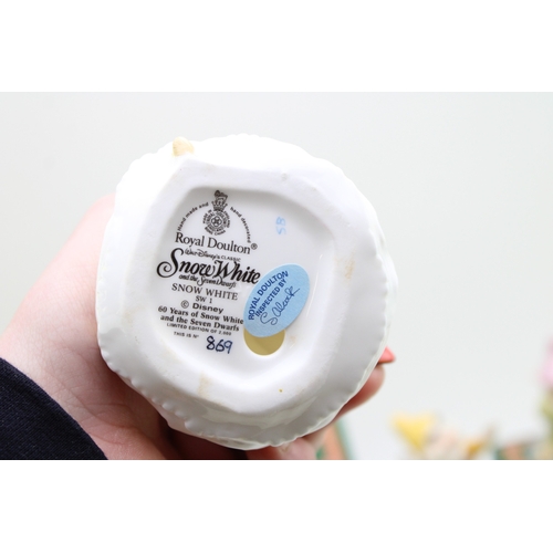 297 - Boxed Royal Doulton figures Snow White and the Seven Dwarfs (8).