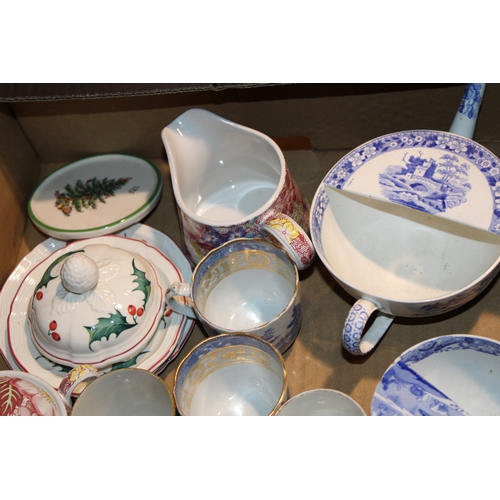 332 - A Collection of Blue & White including 2 Spode Feeding Cups - Tower and Italian pattern
Collection o... 