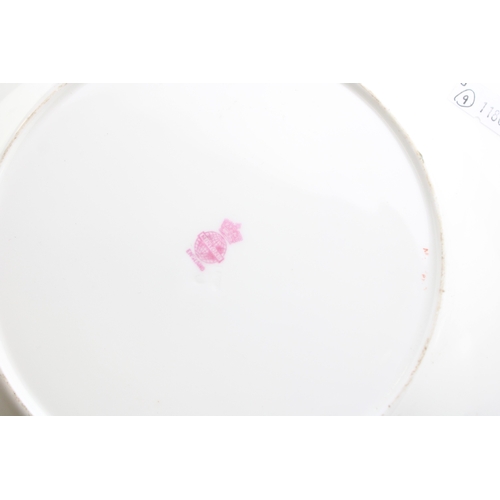 362 - Minton cabinet plate hand-painted decoration of Atlantic Mackerel, gilt decoration or rim, 23cm diam... 