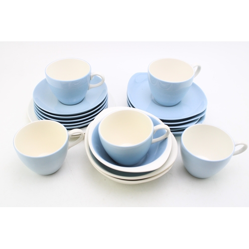 376 - A collection of Wedgwood Summer Sky pottery (Qty).