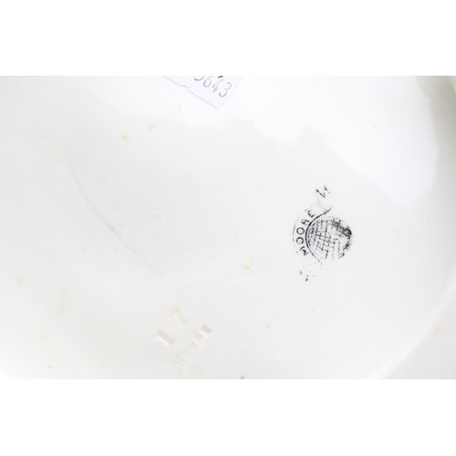 380 - Pre Minton Moore Pottery Table Centrepiece featuring The Putti with flowers