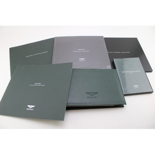 423 - Bentley Arnage & Azure Commissioning Guide With Limosine & Diamond Series Car Brochures Colour & Tri... 