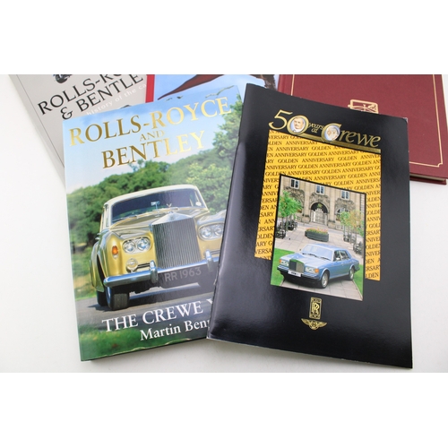 427 - Rolls-Royce and Bentley, The Crewe Years hardcover book, with Rolls-Royce and Bentley History of Car... 