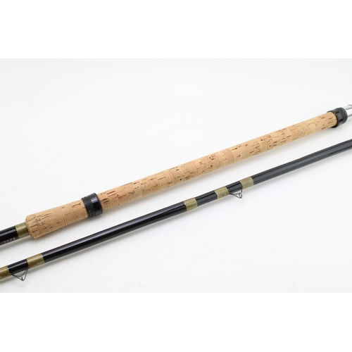 464 - Milwards 'Floathanger' split cane fishing rod, together with another example by 'Harrod's and Co Lon... 