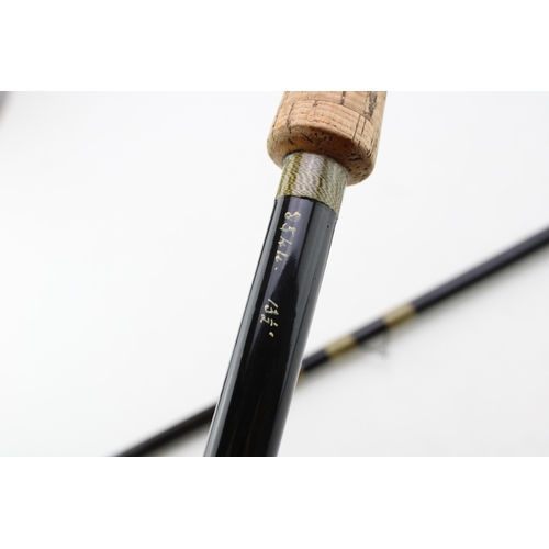 464 - Milwards 'Floathanger' split cane fishing rod, together with another example by 'Harrod's and Co Lon... 