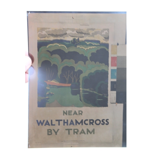 475 - Three Original Photograph Photographic Negatives in Colour of Early 20th Century London Transport Po... 