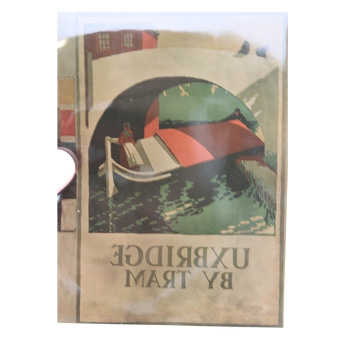 475 - Three Original Photograph Photographic Negatives in Colour of Early 20th Century London Transport Po... 