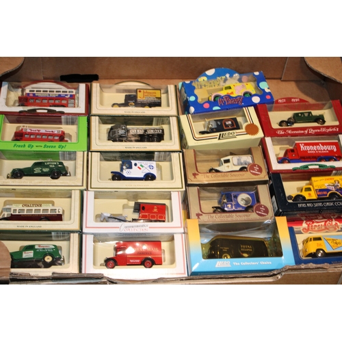540 - A collection of boxed die-cast vehicles to include example by Lledo, Matchbox, Days Gone and other s... 